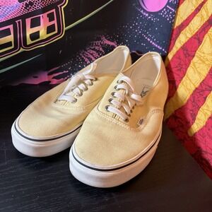 Vans X Parks Project Yellow Unisex‎ Yellow Canvas Sneakers M8.5 W10